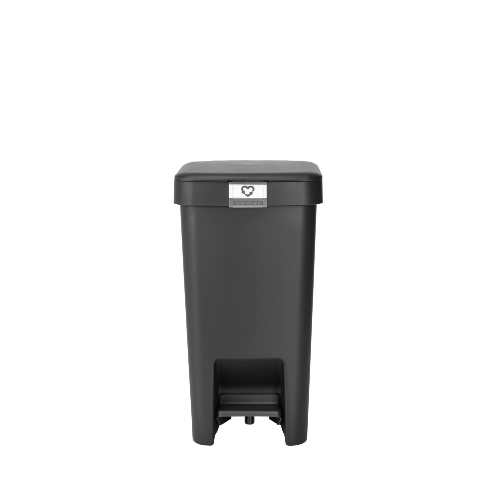 Billede af Brabantia StepUp Pedalspand, 10 Liter - i Genanvendt plast-Dark Grey