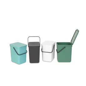 Affaldsspand m/låg sorteringskoncept 25 liter  - Brabantia Sort & Go - 