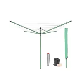 Brabantia Lift-O-Matic 50 m paraplytørrestativ -  i farven Leaf Green - 