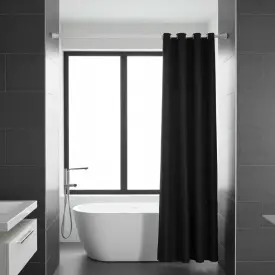 Geyser teleskopisk forhængsstang – justerbar (70–120 cm, Ø22 mm) i hvid -